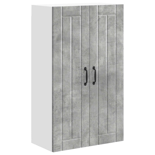 Wall Cabinet LUCCA Concrete Grey 60 x 31 x 100 cm