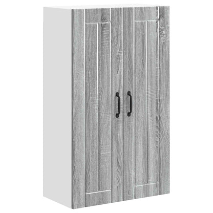Wall Cabinet LUCCA Grey Sonoma 60 x 31 x 100 cm Engineered Wood