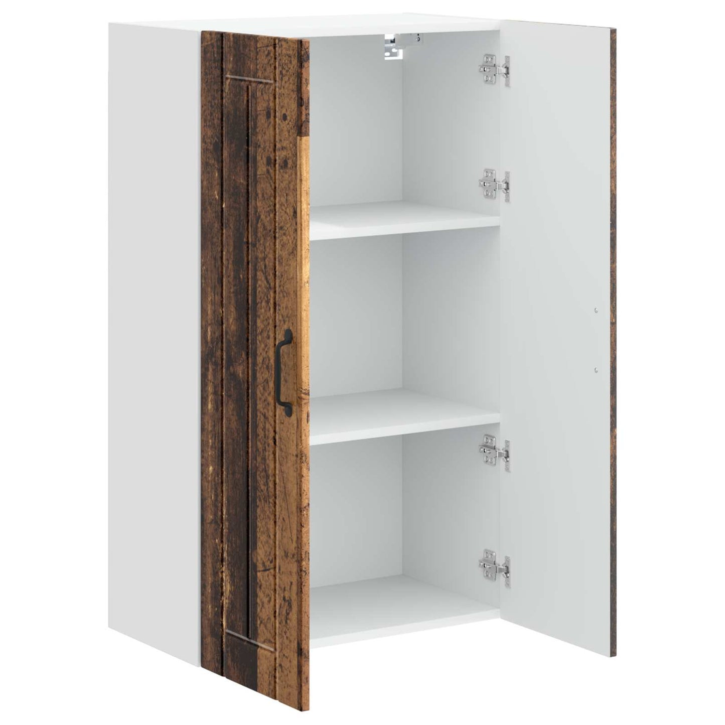 Wall Cabinet LUCCA Old Wood 60 x 31 x 100 cm Engineered Wood