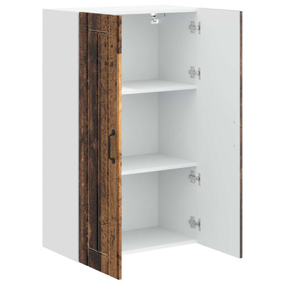 Wall Cabinet LUCCA Old Wood 60 x 31 x 100 cm Engineered Wood