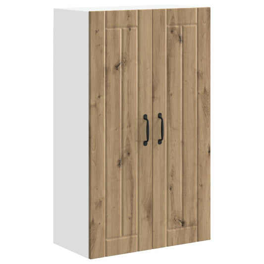 Wall Cabinet LUCCA Artisan Oak 60 x 31 x 100 cm Engineered Wood