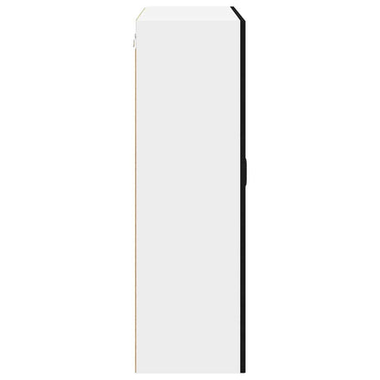 Wall Cabinet LUCCA Black 80 x 31 x 100 cm Engineered Wood