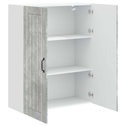 Wall Cabinet LUCCA Concrete Grey 80 x 31 x 100 cm