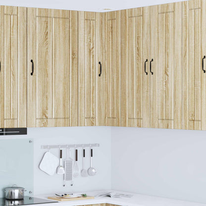 Wall Corner Cabinet LUCCA Sonoma Oak 57 x 57 x 100 cm