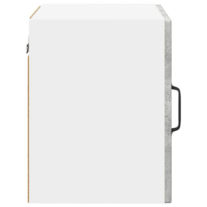 Wall Glass Cabinet PORTO Concrete Grey 40 x 31 x 40 cm