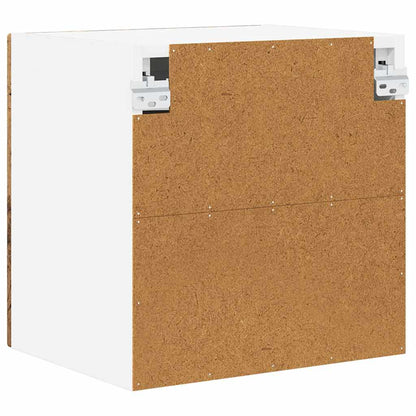 Wall Glass Cabinet PORTO Old Wood 40 x 31 x 40 cm