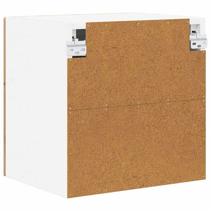Wall Glass Cabinet PORTO 2 pcs Artisan Oak 40 x 31 x 40 cm