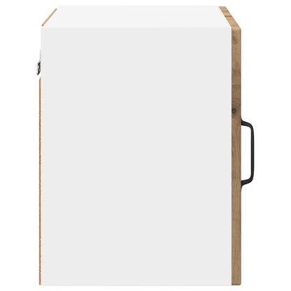 Wall Glass Cabinet PORTO 2 pcs Artisan Oak 40 x 31 x 40 cm