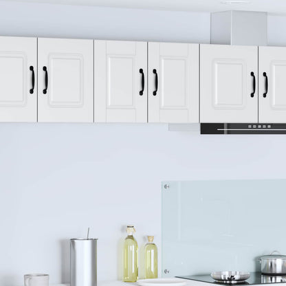 Wall Cabinet PORTO 2 pcs White 30 x 31 x 40 cm Engineered Wood