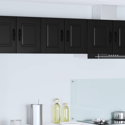Wall Cabinet PORTO Black 30 x 31 x 40 cm Engineered Wood