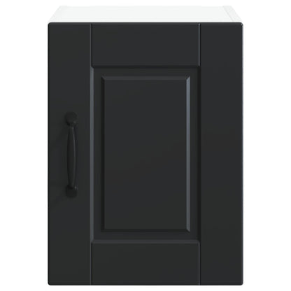 Wall Cabinet PORTO 2 pcs Black 30 x 31 x 40 cm Engineered Wood