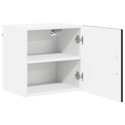 Wall Cabinet PORTO 2 pcs Black 40 x 31 x 40 cm Engineered Wood