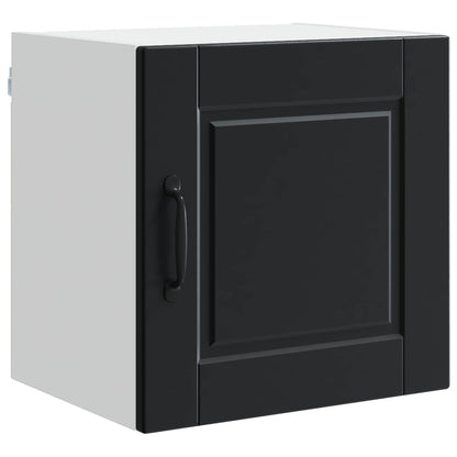 Wall Cabinet PORTO 2 pcs Black 40 x 31 x 40 cm Engineered Wood