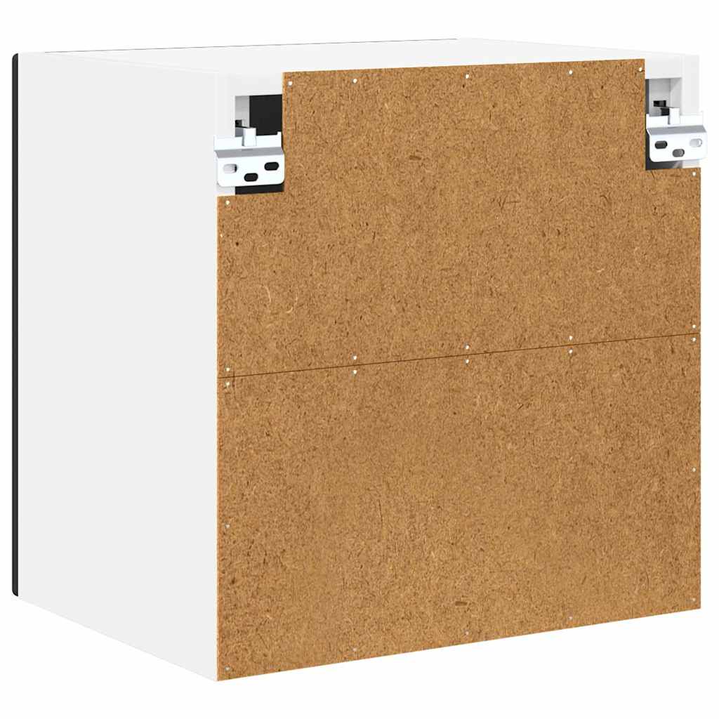 Wall Cabinet PORTO 2 pcs Black 40 x 31 x 40 cm Engineered Wood