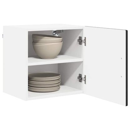 Wall Cabinet PORTO 2 pcs Black 40 x 31 x 40 cm Engineered Wood