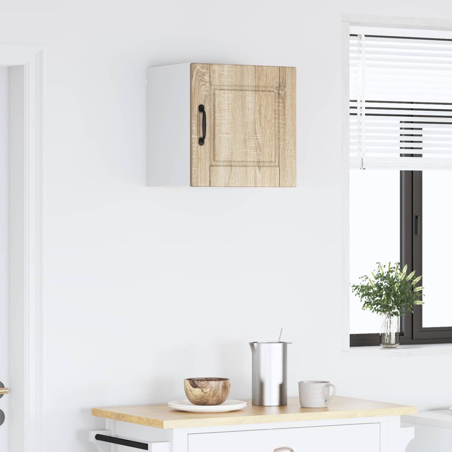 Wall Cabinet PORTO Sonoma Oak 40 x 31 x 40 cm Engineered Wood