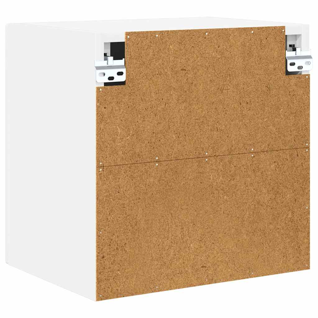 Wall Cabinet PORTO 2 pcs High Gloss White 40 x 31 x 40 cm