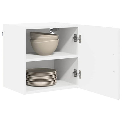 Wall Cabinet PORTO 2 pcs High Gloss White 40 x 31 x 40 cm