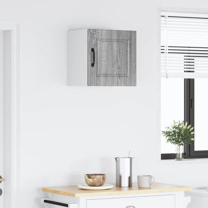 Wall Cabinet PORTO Grey Sonoma 40 x 31 x 40 cm Engineered Wood