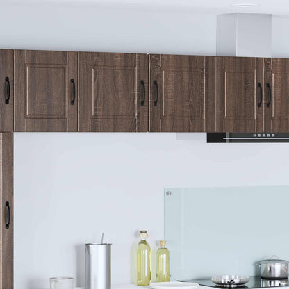 Wall Cabinet PORTO 2 pcs Brown Oak 40 x 31 x 40 cm