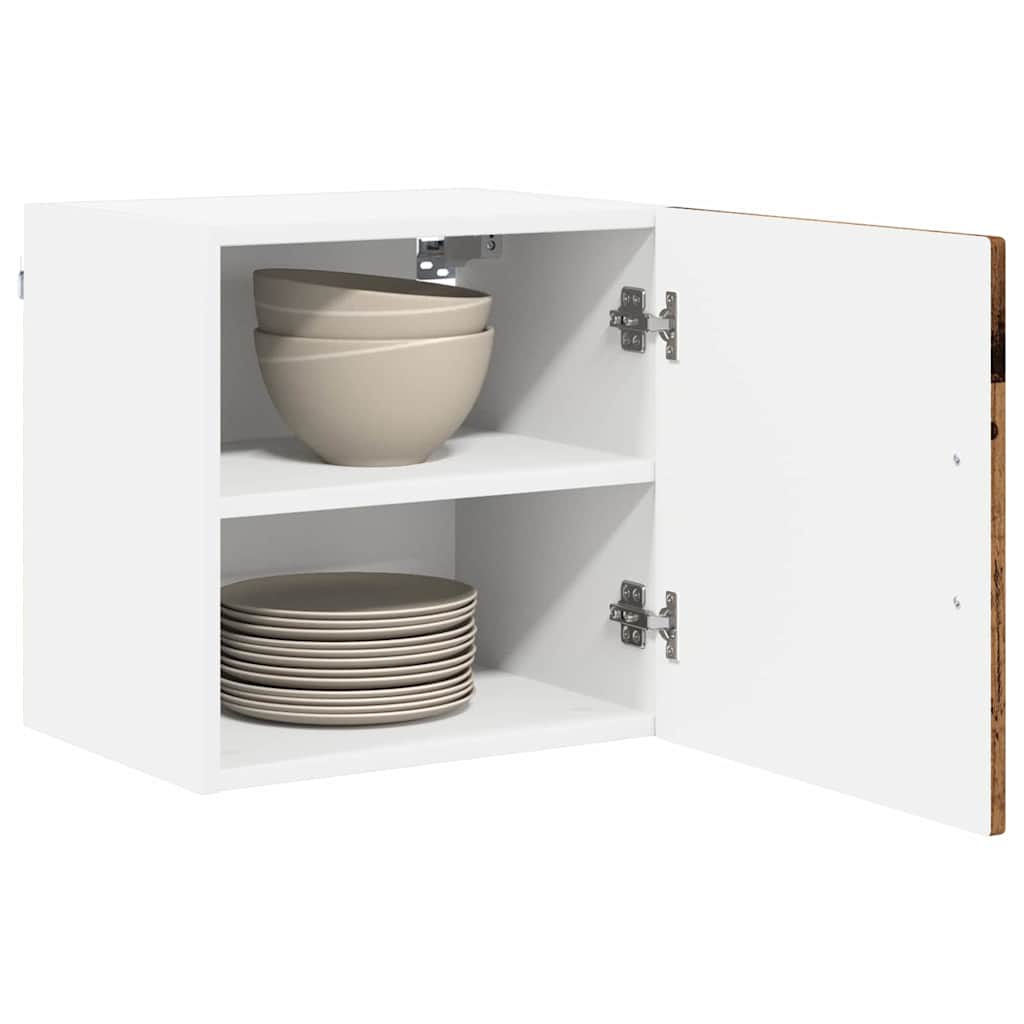 Wall Cabinet PORTO 2 pcs Old Wood 40 x 31 x 40 cm