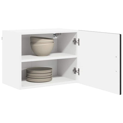 Wall Cabinet PORTO 2 pcs Black 50 x 31 x 40 cm Engineered Wood