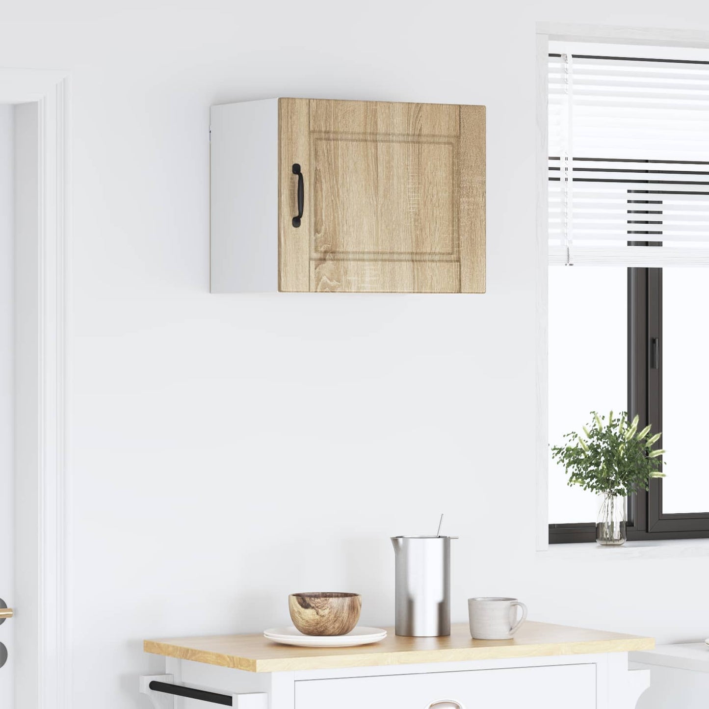 Wall Cabinet PORTO Sonoma Oak 50 x 31 x 40 cm Engineered Wood