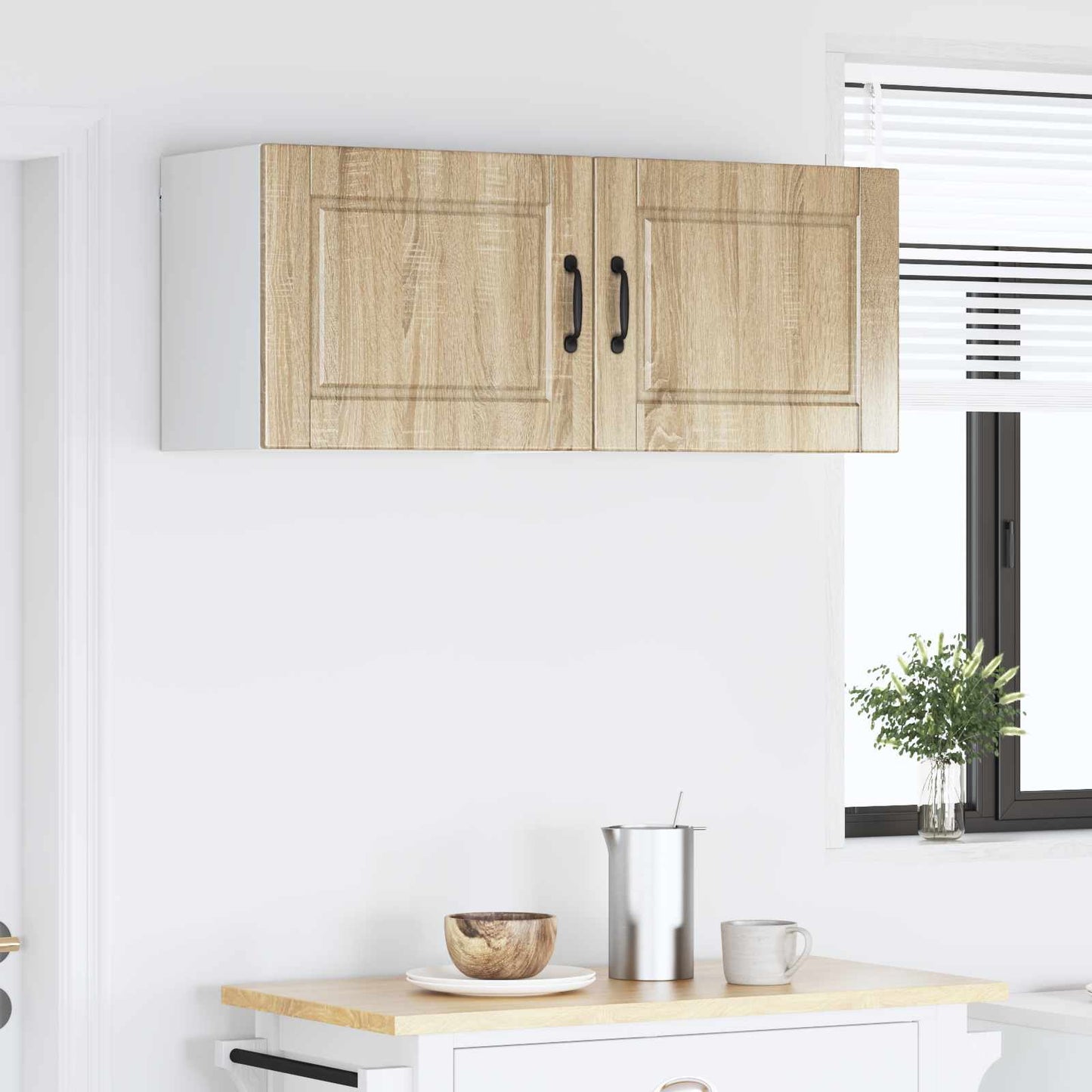 Wall Cabinet PORTO 2 pcs Sonoma Oak 50 x 31 x 40 cm