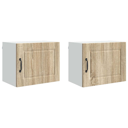 Wall Cabinet PORTO 2 pcs Sonoma Oak 50 x 31 x 40 cm