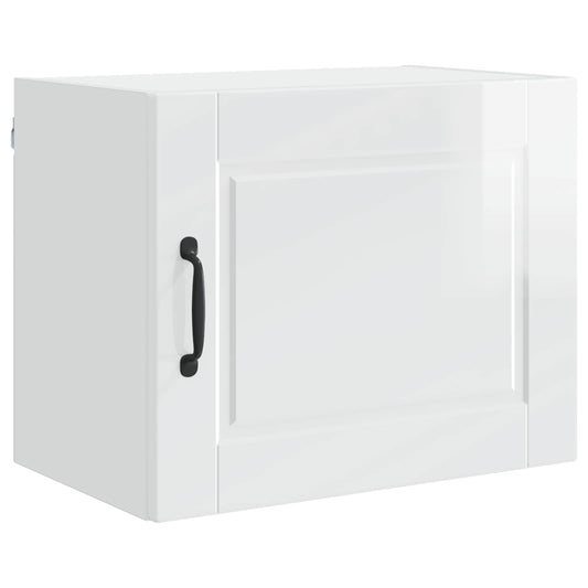 Wall Cabinet PORTO High Gloss White 50 x 31 x 40 cm