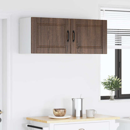 Wall Cabinet PORTO 2 pcs Brown Oak 50 x 31 x 40 cm