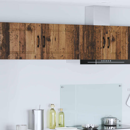 Wall Cabinet PORTO 2 pcs Old Wood 50 x 31 x 40 cm