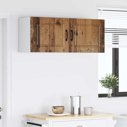 Wall Cabinet PORTO 2 pcs Old Wood 50 x 31 x 40 cm