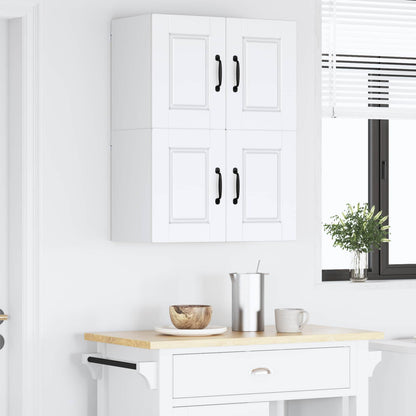 Wall Cabinet PORTO 2 pcs White 60 x 31 x 40 cm Engineered Wood