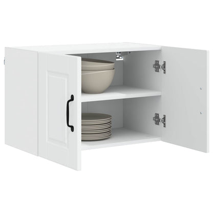 Wall Cabinet PORTO 2 pcs White 60 x 31 x 40 cm Engineered Wood