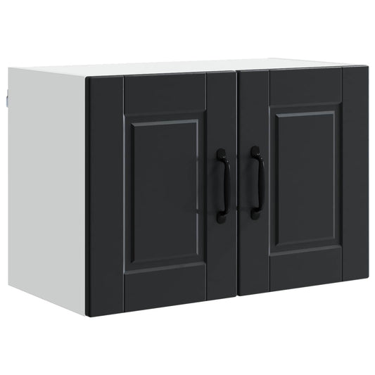 Wall Cabinet PORTO Black 60 x 31 x 40 cm Engineered Wood