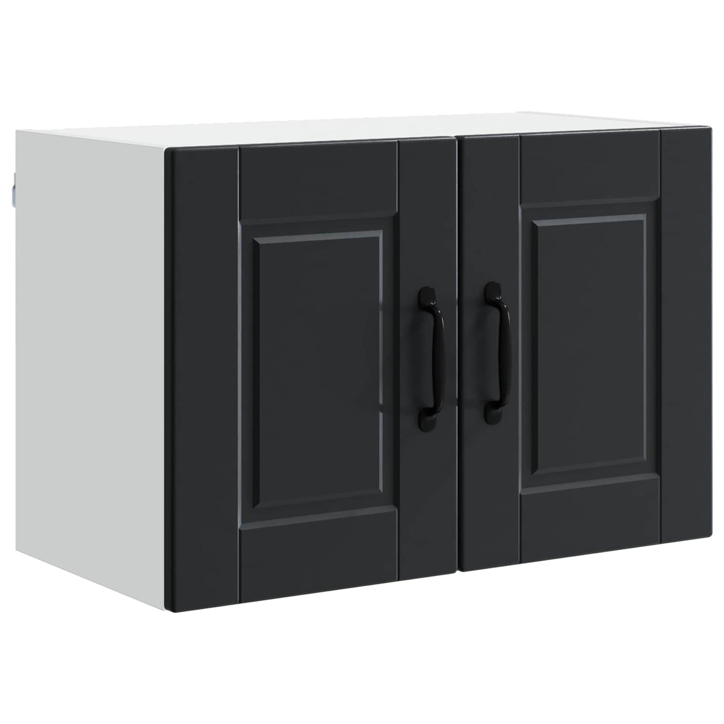 Wall Cabinet PORTO 2 pcs Black 60 x 31 x 40 cm Engineered Wood