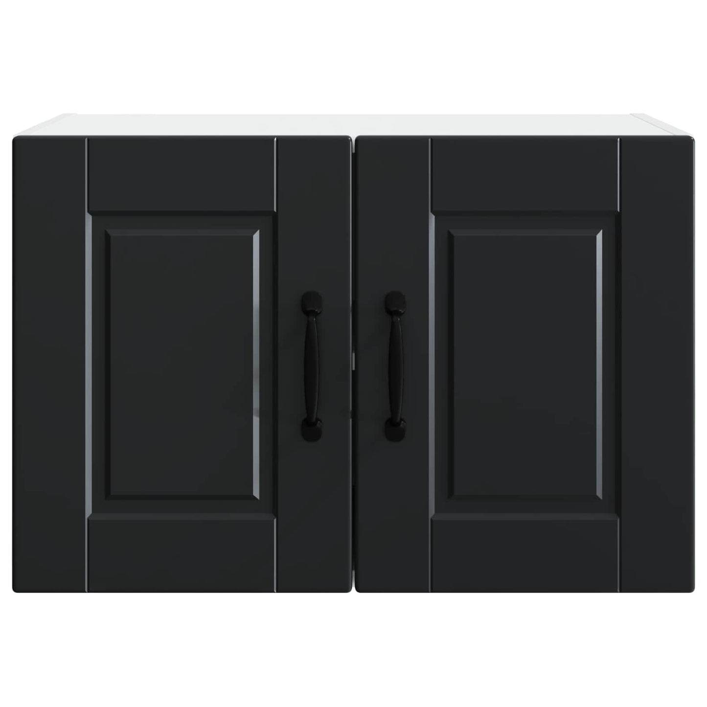 Wall Cabinet PORTO 2 pcs Black 60 x 31 x 40 cm Engineered Wood