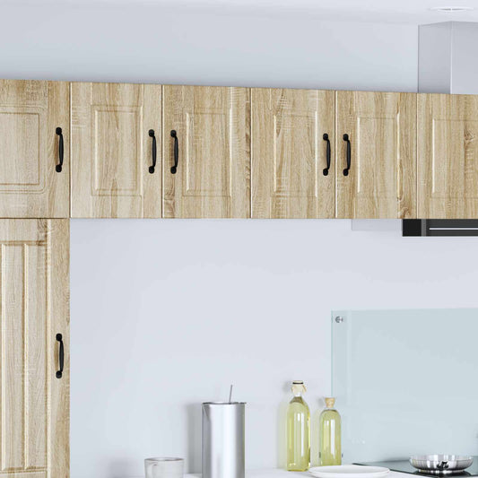 Wall Cabinet PORTO 2 pcs Sonoma Oak Engineered Wood