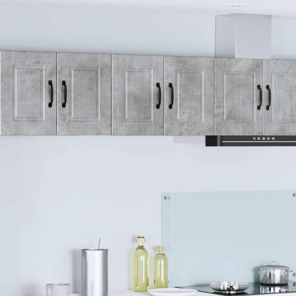 Wall Cabinet PORTO 2 pcs Concrete Grey 60 x 31 x 40 cm