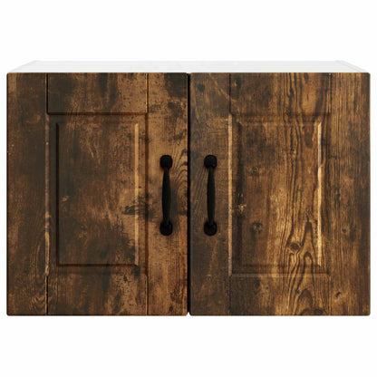 Wall Cabinet PORTO Smoked Oak 60 x 31 x 40 cm Engineered Wood