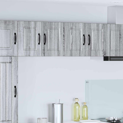 Wall Cabinet PORTO 2 pcs Grey Sonoma 60 x 31 x 40 cm