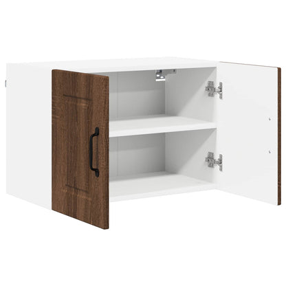 Wall Cabinet PORTO Brown Oak 60 x 31 x 40 cm Engineered Wood