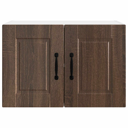 Wall Cabinet PORTO Brown Oak 60 x 31 x 40 cm Engineered Wood