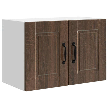 Wall Cabinet PORTO 2 pcs Brown Oak 60 x 31 x 40 cm