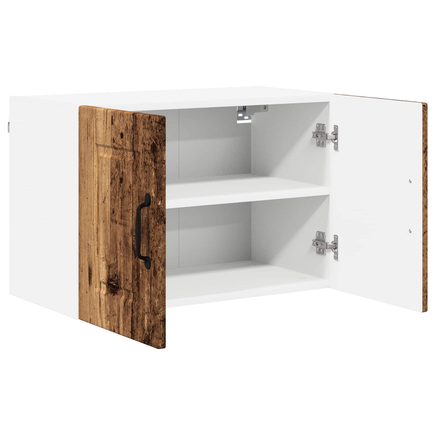 Wall Cabinet PORTO 2 pcs Old Wood 60 x 31 x 40 cm