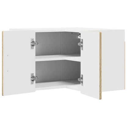Wall Corner Cabinet PORTO Sonoma Oak 57 x 57 x 40 cm