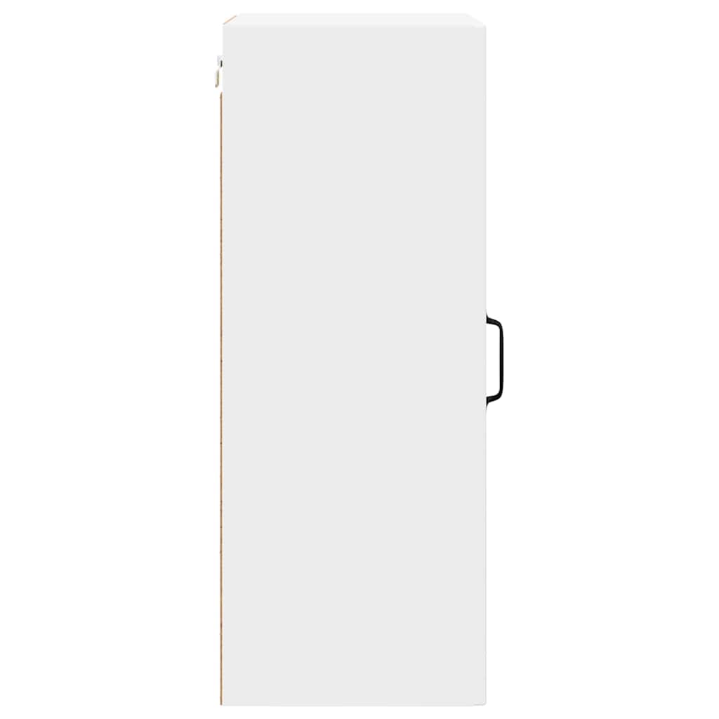 Wall Glass Cabinet PORTO 2 pcs White 40 x 31 x 80 cm