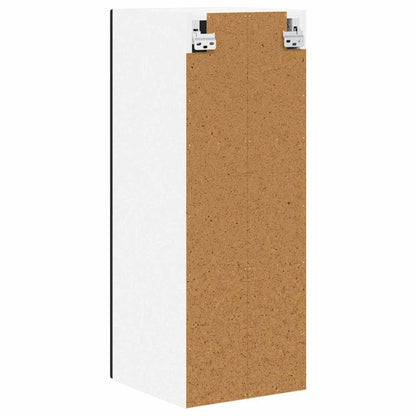 Wall Cabinet PORTO Black 30 x 31 x 80 cm Engineered Wood