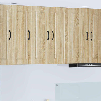 Wall Cabinet PORTO 2 pcs Sonoma Oak 30 x 31 x 80 cm